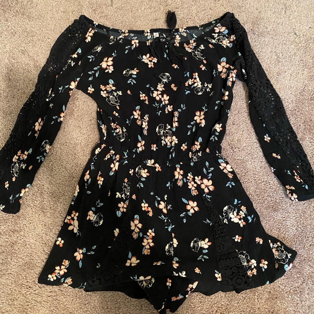 Flowery Romper